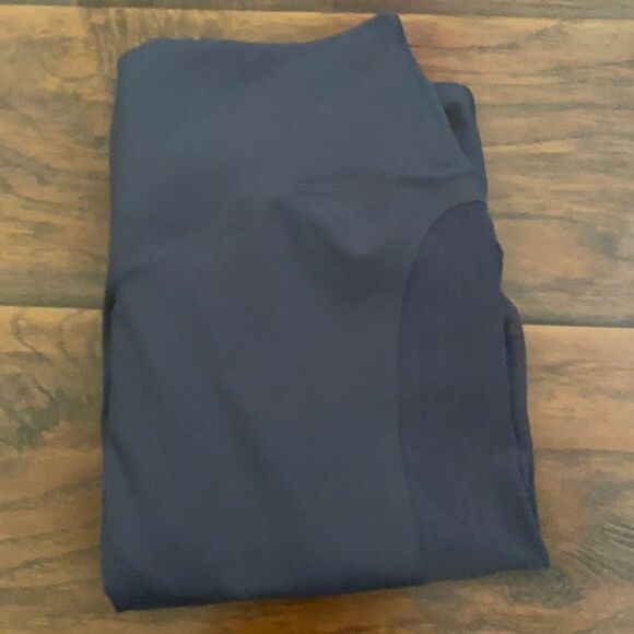 Pure Luxe By Fabletics Gray Mesh Detailing Leggings - Picture 1 of 11